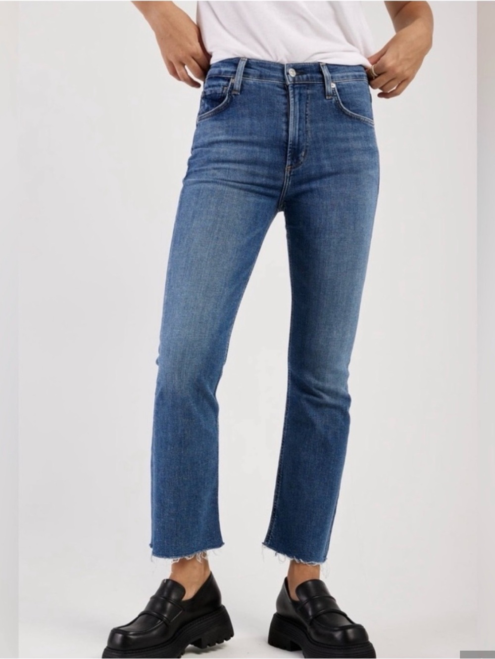 Citizens of Humanity Isola cropped denim, size 25